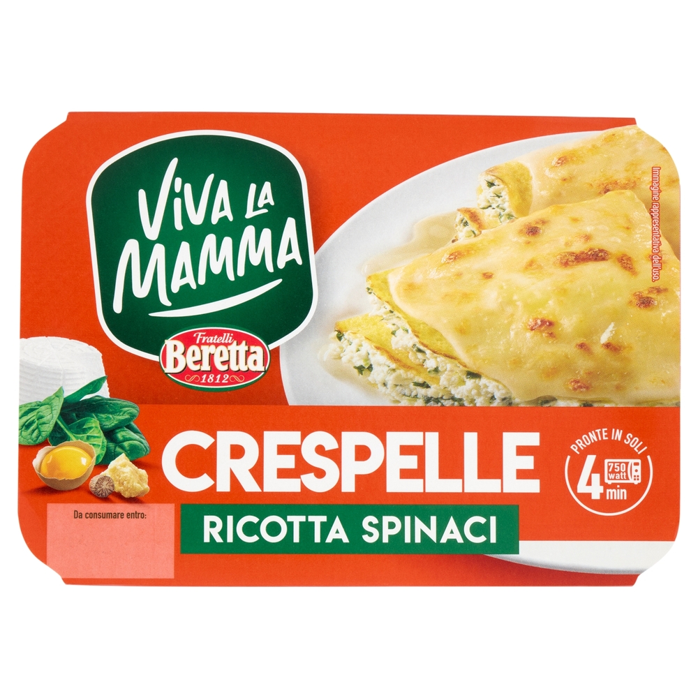 Viva la Mamma Crespelle Ricotta e Spinaci 300 g